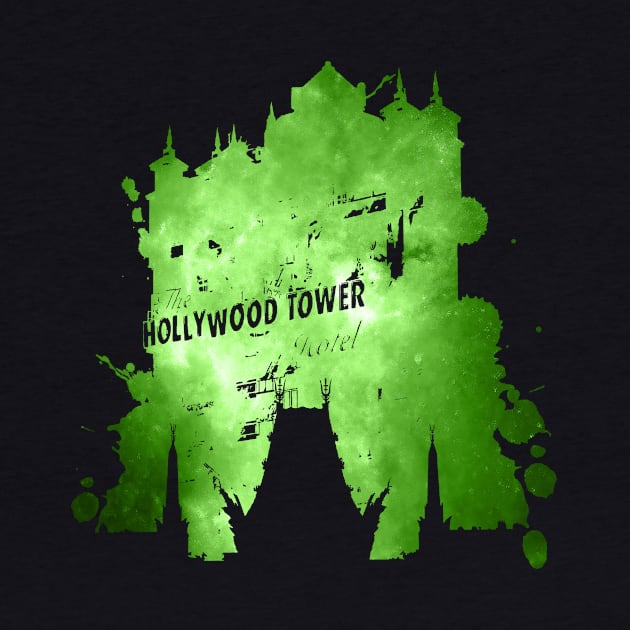 Tower of Terror Abstract by Mouse Magic with John and Joie